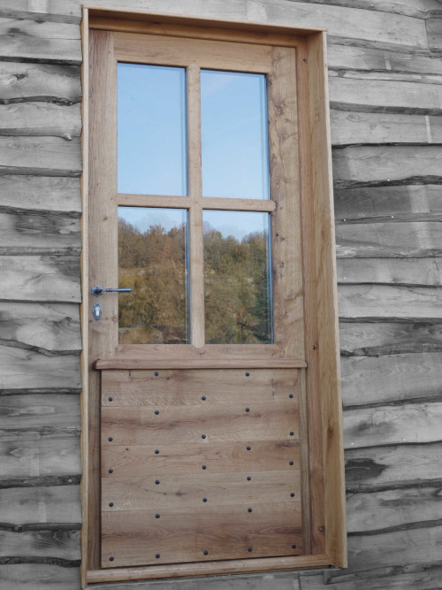 porte d'entrée vitrée