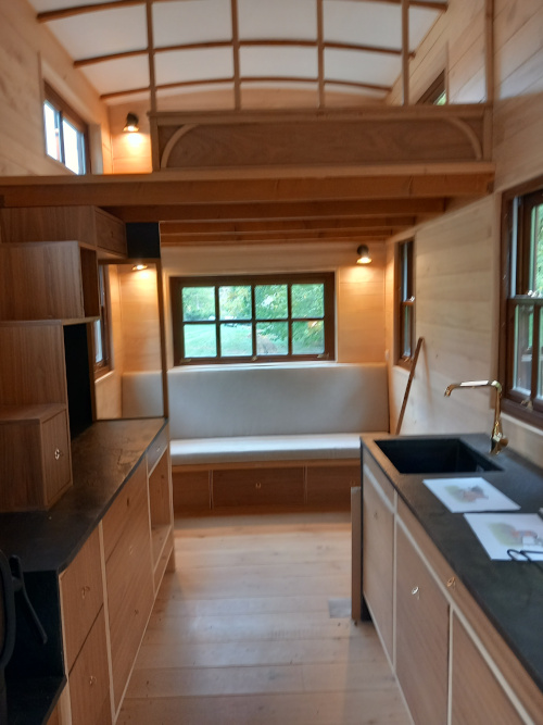 tiny house roulotte interieur