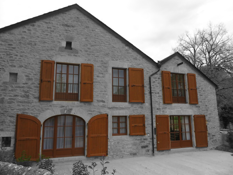 Renovation Grange fenêtres et volets